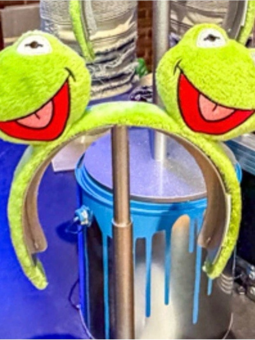Disney Parks 2026 Rock ‘n’ Roller Coaster Muppets Kermit Ears Headband New